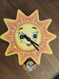 orologio a pendolo in legno