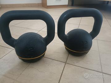 Coppia kettlebell 12 kg 