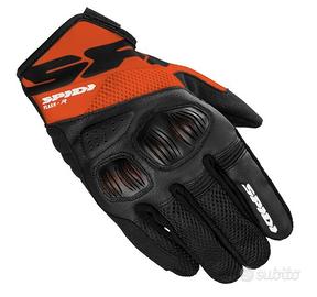 GUANTO TESSUTO PELLE MOTO SPIDI FLASH-R EVO ARANCI