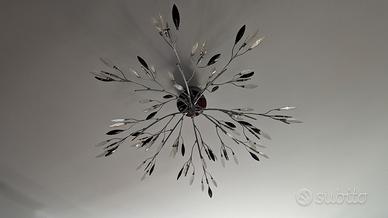 Lampadario moderno design a rami – 12 luci 