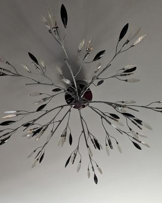 Lampadario moderno design a rami – 12 luci 
