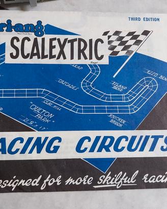 lotto 90 pezzi pista Scalextric anni 60