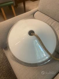 grange lampadario Leucos in vetro Murano