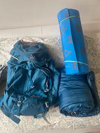Sacco a pelo e zaino scout