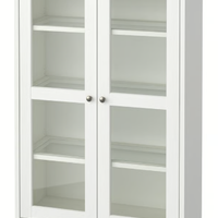 Mobile vetrina IKEA HAVSTA bianco - ante in vetro