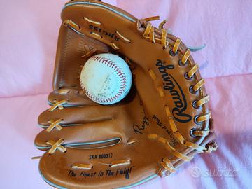 Guanto e pallina baseball originale 
