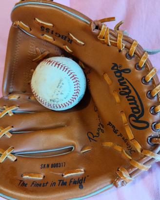 Guanto e pallina baseball originale 