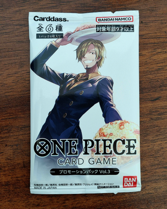 ONE PIECE Card Game Promo Pack Vol. 3 Jap