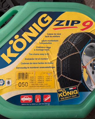 Catene da neve mai usate Konig Zip9mm misura 50