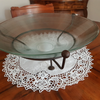 Centrotavola vetro e ferro battuto SCONTATISSIMO
