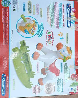 Dondolo e gioco a spinta x bambini