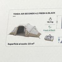 Tenda campeggio gonfiabile