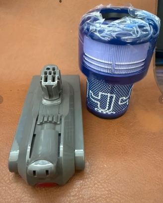 Batteria V12 Dyson + filtro