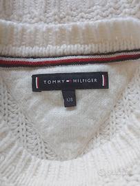 Pullover cotone/lana Tommy Hilfiger 128 cm