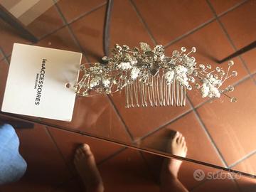 Fermaglio acconciatura sposa