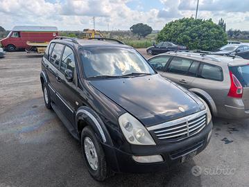 SSANGYONG REXTON GAB 2.7 XDI 4X4 165CV -Ricambi