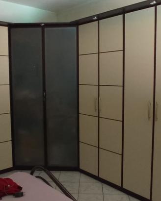 Cabina armadio angolare camera da letto