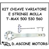 KIT CHIAVI VARIATORE CORRETTORE E FRIZIONE TMAX 50