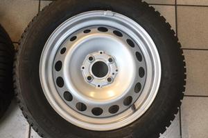 Cerchi in ferro 15 per Smart 453 con termiche