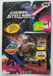 Guerre Stellari Star WARS  Ewok JusToys BLISTERATO
