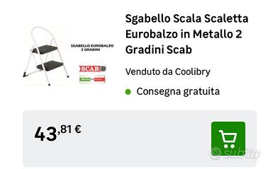 Scala due gradini marca Scab