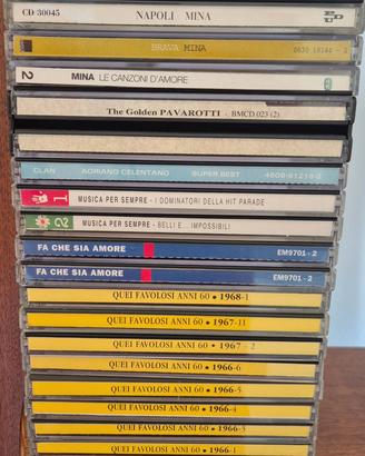 lotto di cd musicali successi italiani e classici