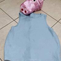 Vestito carnevale di George pig, 3 4 anni,