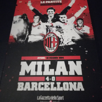 Dvd Milan-Barcellona 4-0