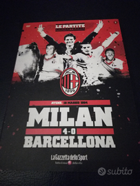 Dvd Milan-Barcellona 4-0