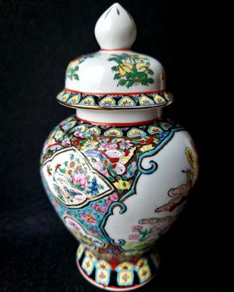 🏺Vaso orientale EGG porcellana cinese