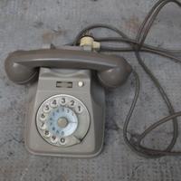 Telefono vintage a disco