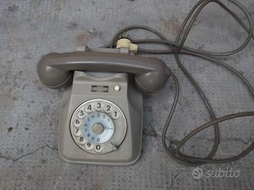 Telefono vintage a disco