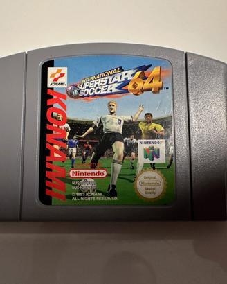 International superstar soccer nintendo 64
