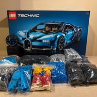 Lego Technic Bugatti Chiron 42083 completo