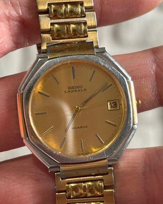 Seiko Lassale Octagon Quartz Vintage 34mm