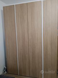 Camera da letto: armadio+letto+comodini