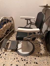 poltrona vintage da barbiere anni 50