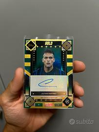 Carta autografata Lautaro Martínez Gold