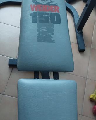 Panca multifunzione weider 150