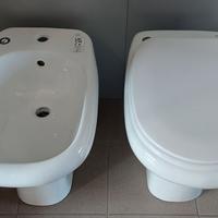 Set sanitari  wc bidet sedile  bianchi Rak ceramic