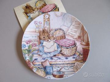 Piatto Topini Beatrix Potter. Porcellana Wedgwood.