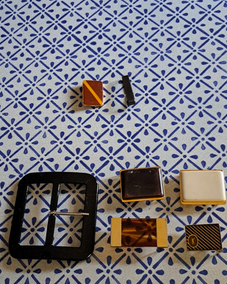 Lotto di eleganti fibbie