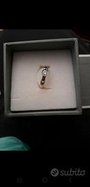 anello solitario diamante 