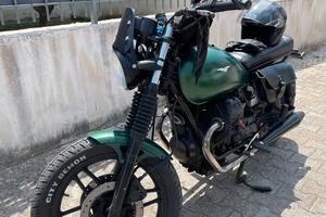 Moto Guzzi v35 C cafe racer Verde cam '84