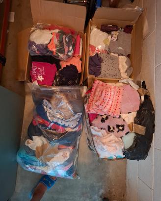 mix vestiti bimba 3/4 anni