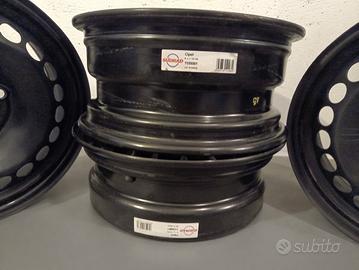  cerchi in ferro 15 "  4 fori   Opel compatibili