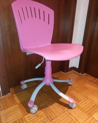 Sedia Moretti con ruote

