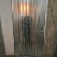 2 Porte cantina in metallo senza struttura