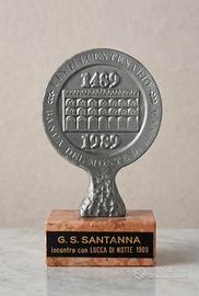 Trofeo Vintage Banca Monte Lucca 1989 Marmo