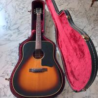 Chitarra acustica Gibson j45 deluxe 1979